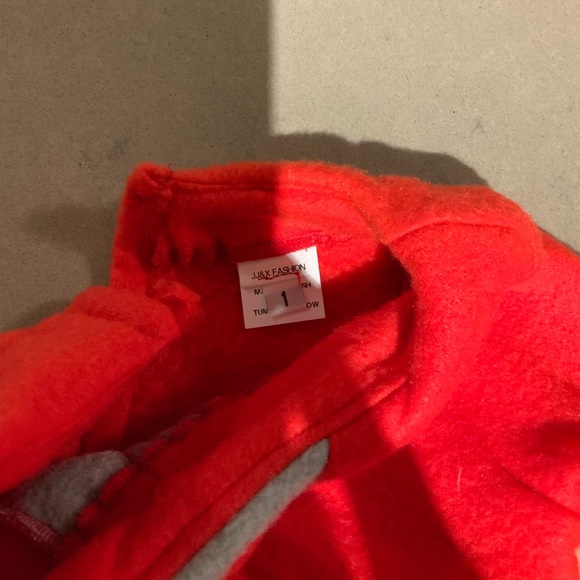 🍎NWOT Handmade Felt Dress - Picture 3 of 3